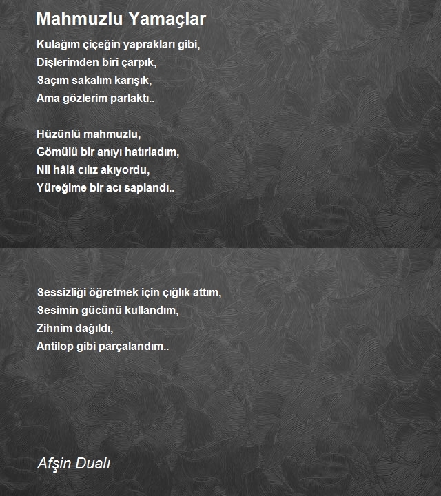 Afşin Dualı