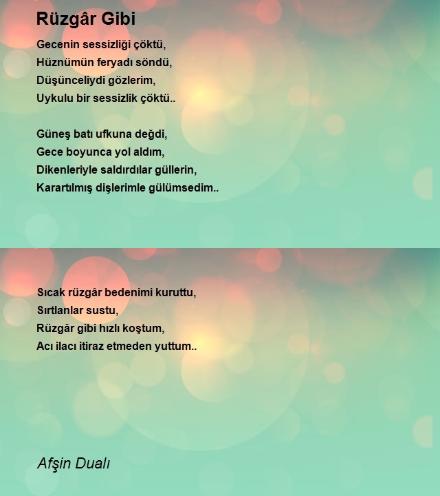 Afşin Dualı