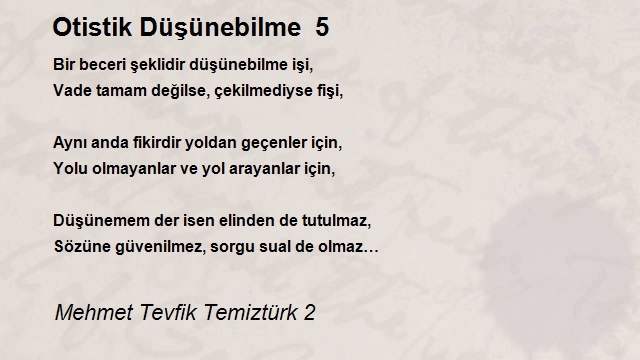 Mehmet Tevfik Temiztürk 2