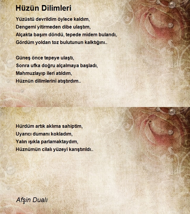 Afşin Dualı