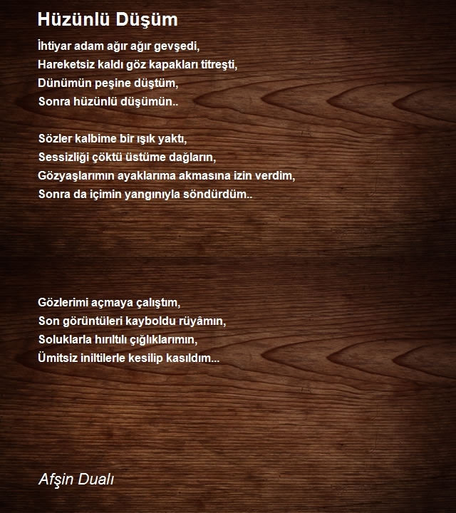 Afşin Dualı