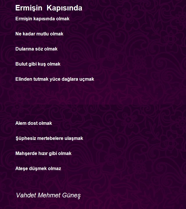 Vahdet Mehmet Güneş