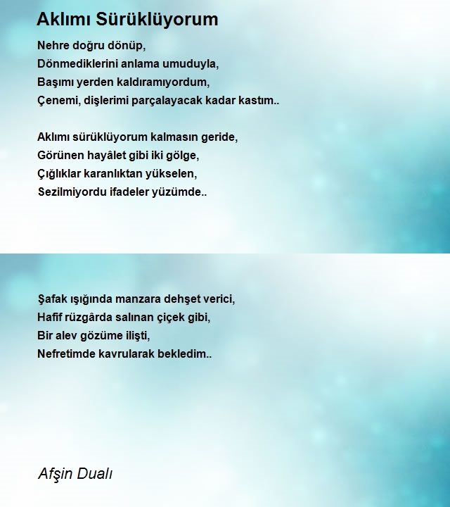 Afşin Dualı