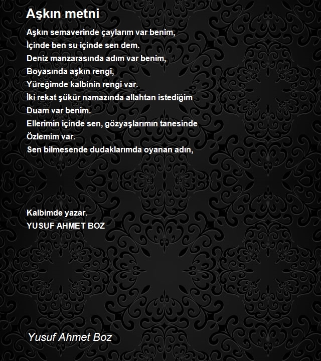 Yusuf Ahmet Boz