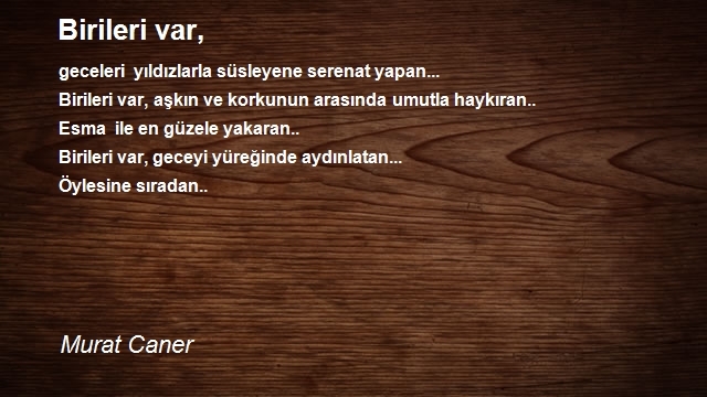 Murat Caner