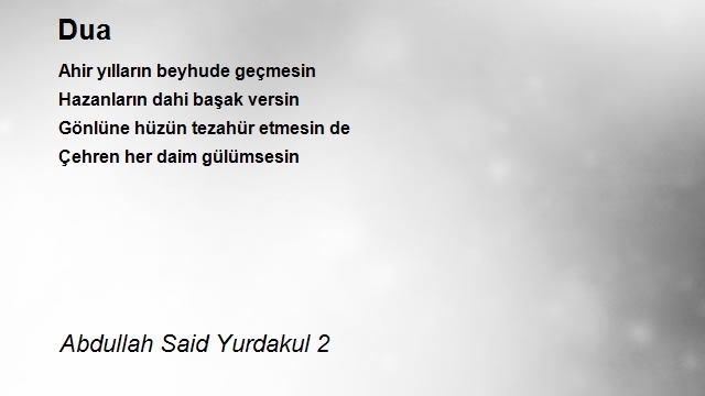 Abdullah Said Yurdakul