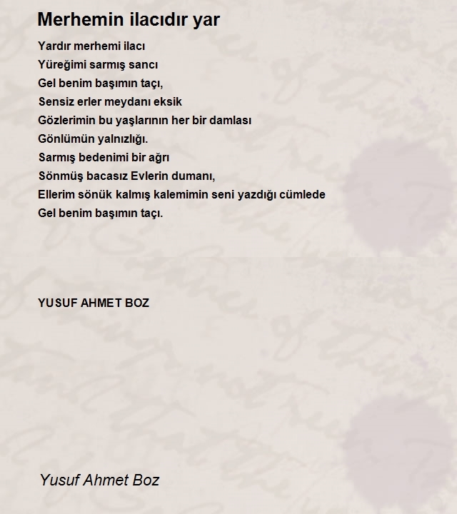 Yusuf Ahmet Boz