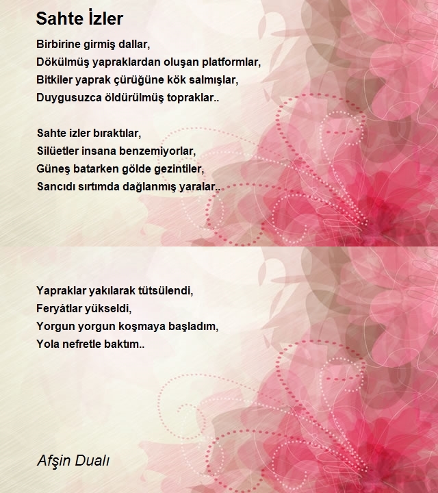 Afşin Dualı