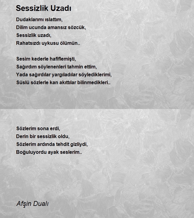 Afşin Dualı