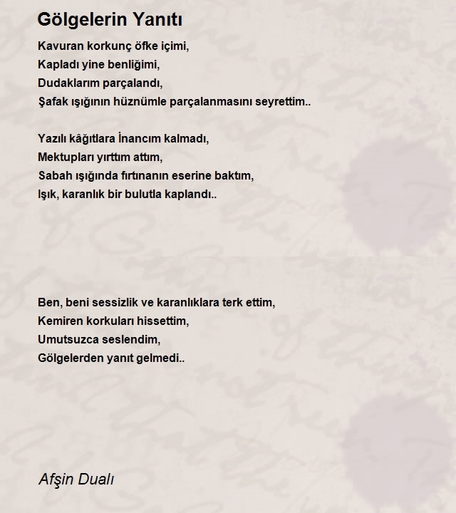 Afşin Dualı