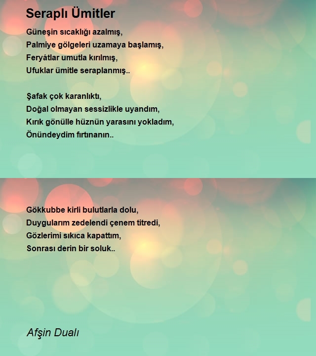 Afşin Dualı