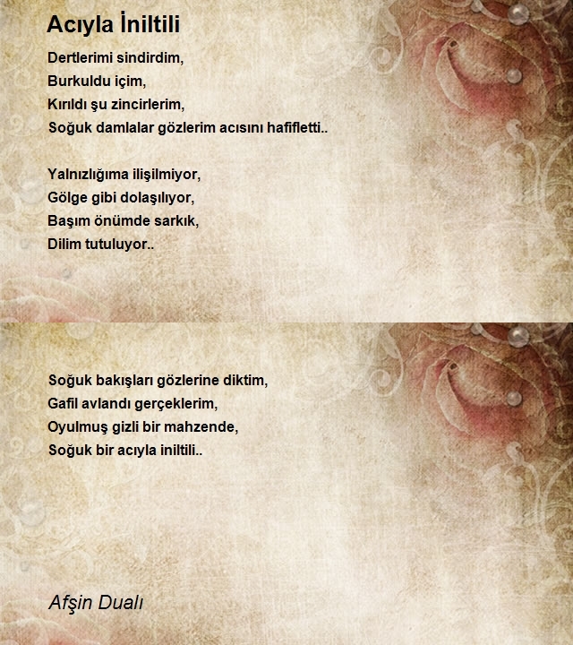 Afşin Dualı