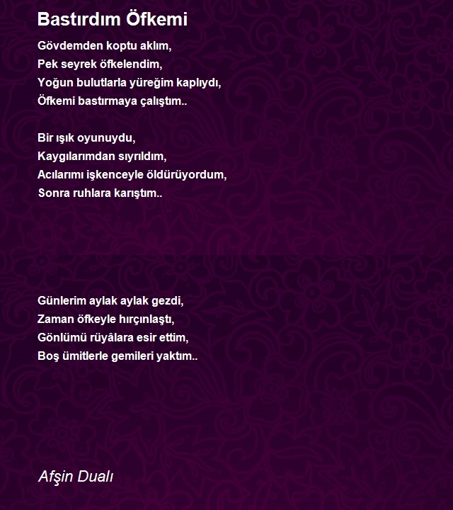 Afşin Dualı