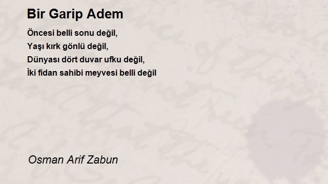 Osman Arif Zabun