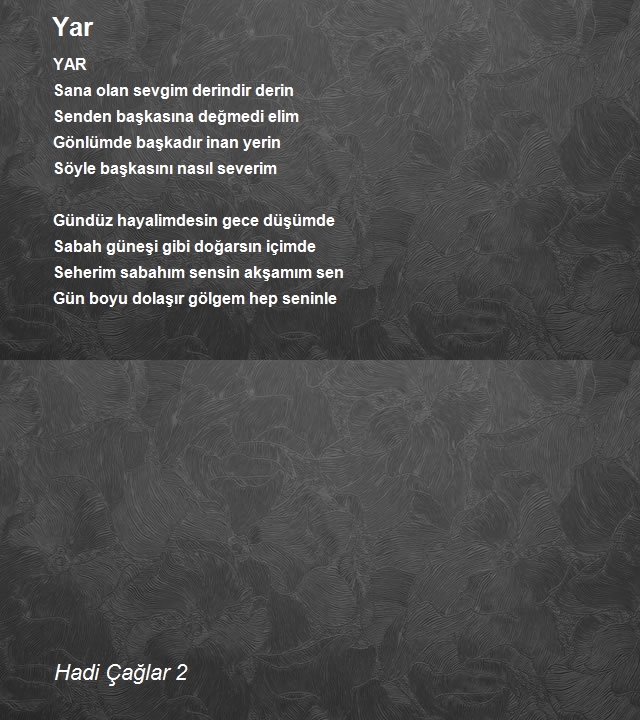 Hadi Çağlar 2