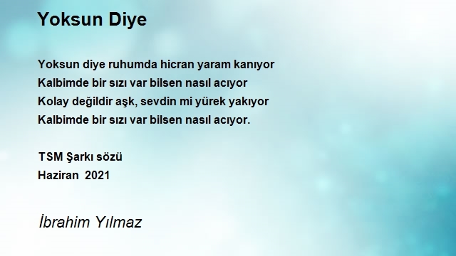 İbrahim Yılmaz