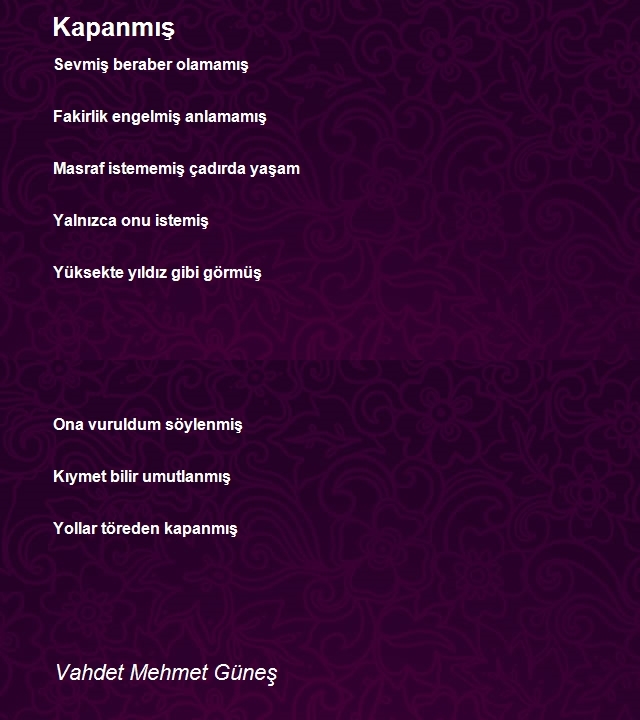 Vahdet Mehmet Güneş