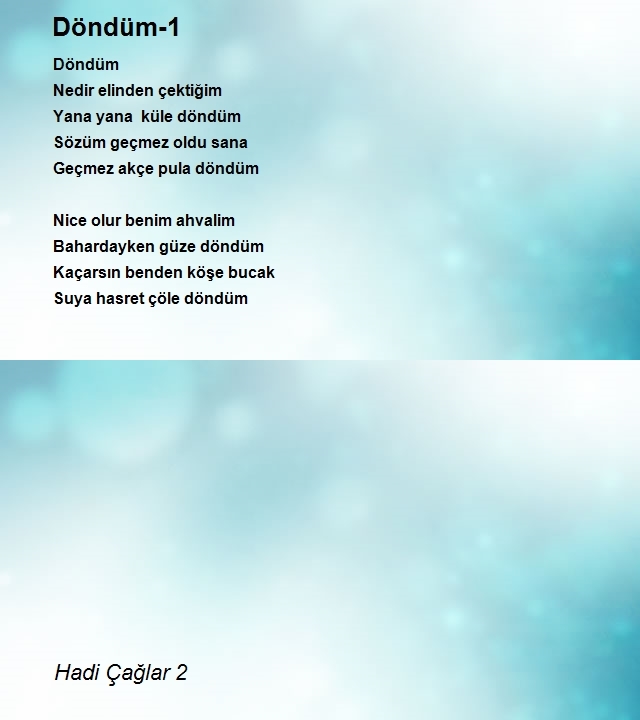 Hadi Çağlar 2