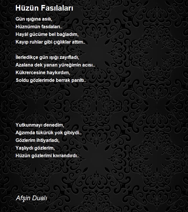 Afşin Dualı