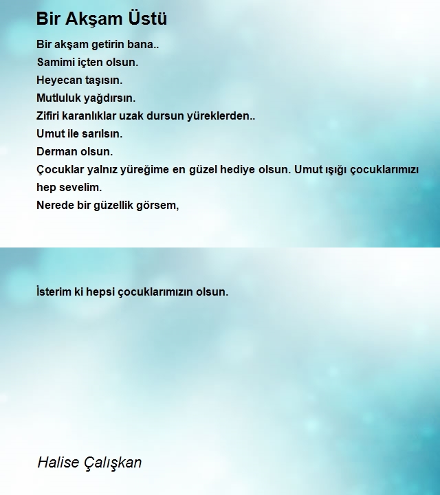 Halise Çalışkan