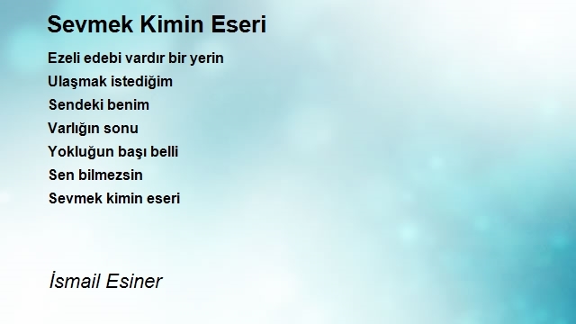 İsmail Esiner