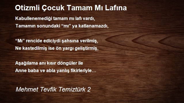 Mehmet Tevfik Temiztürk 2