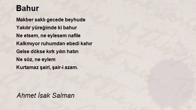 Ahmet İsak Salman