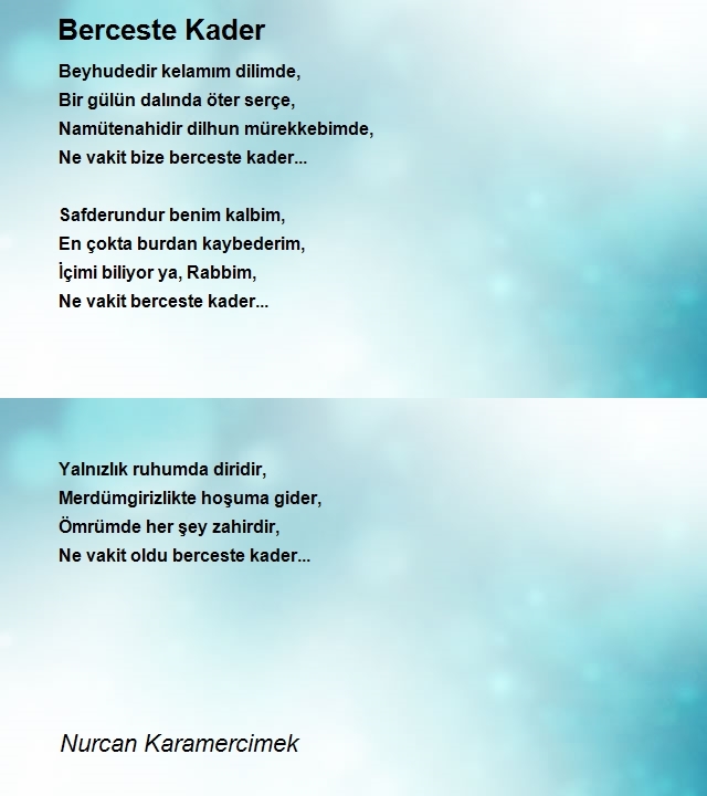 Nurcan Karamercimek