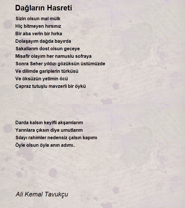 Ali Kemal Tavukçu