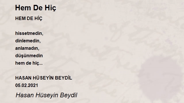 Hasan Hüseyin Beydil