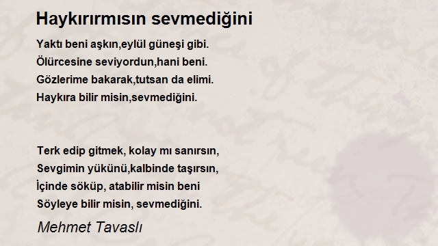 Mehmet Tavaslı