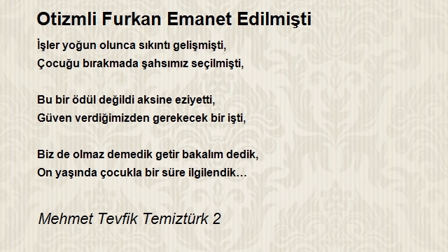 Mehmet Tevfik Temiztürk 2