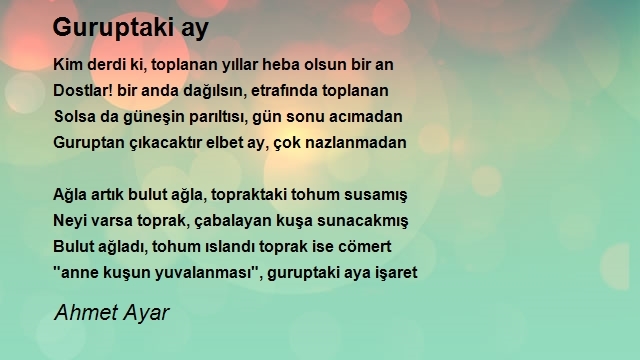 Ahmet Ayar