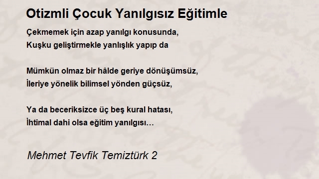 Mehmet Tevfik Temiztürk 2