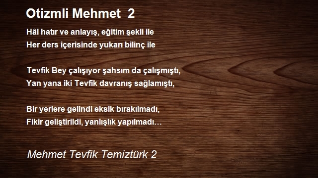 Mehmet Tevfik Temiztürk 2