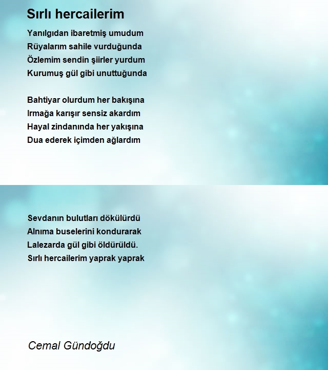 Cemal Gündoğdu