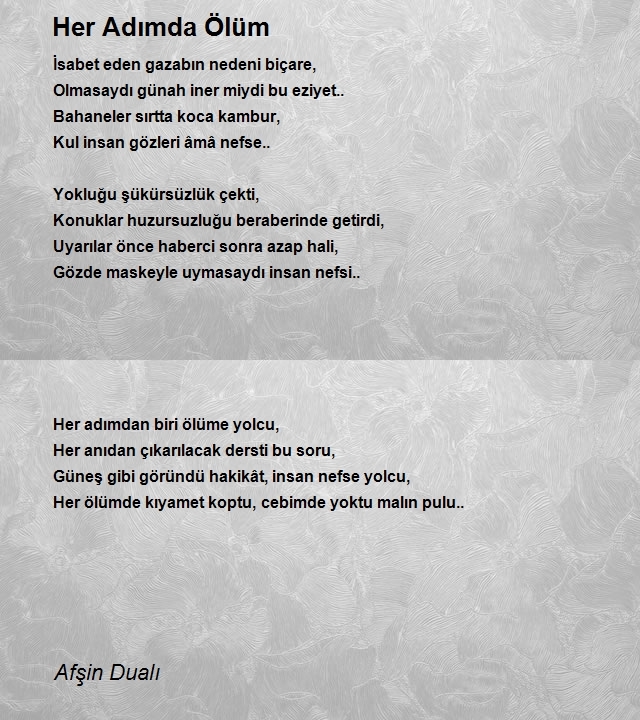 Afşin Dualı