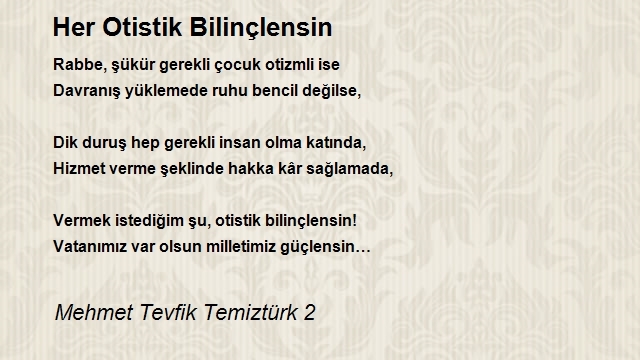 Mehmet Tevfik Temiztürk 2