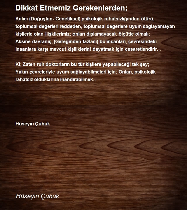 Hüseyin Çubuk