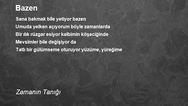 Zamanın Tanığı