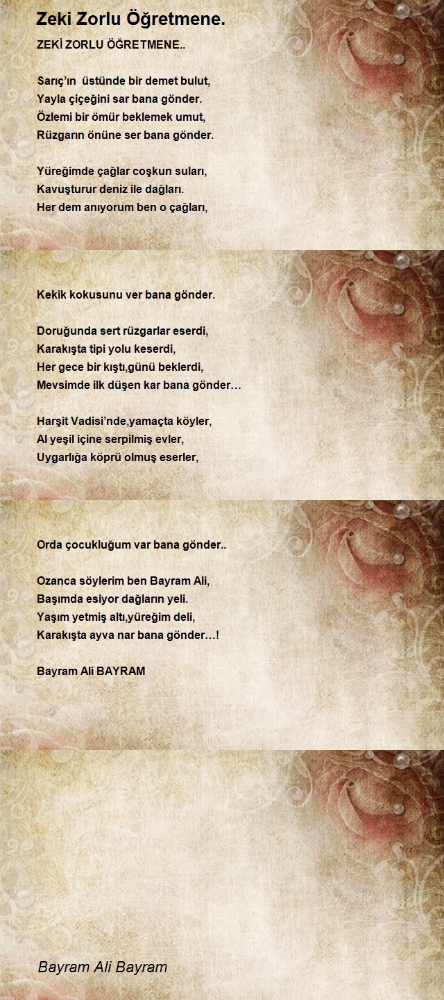 Bayram Ali Bayram