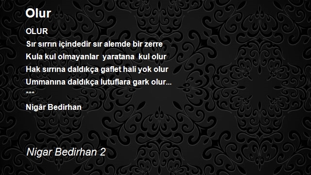 Nigar Bedirhan 2