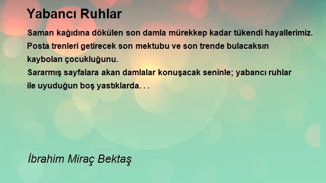 İbrahim Miraç Bektaş