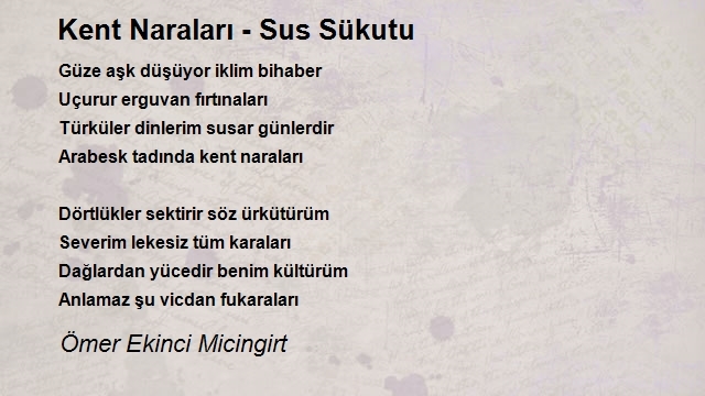 Ömer Ekinci Micingirt