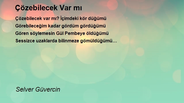 Selver Güvercin