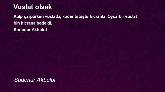 Sudenur Akbulut