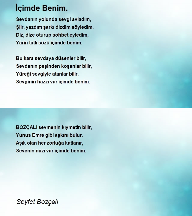 Seyfet Bozçalı