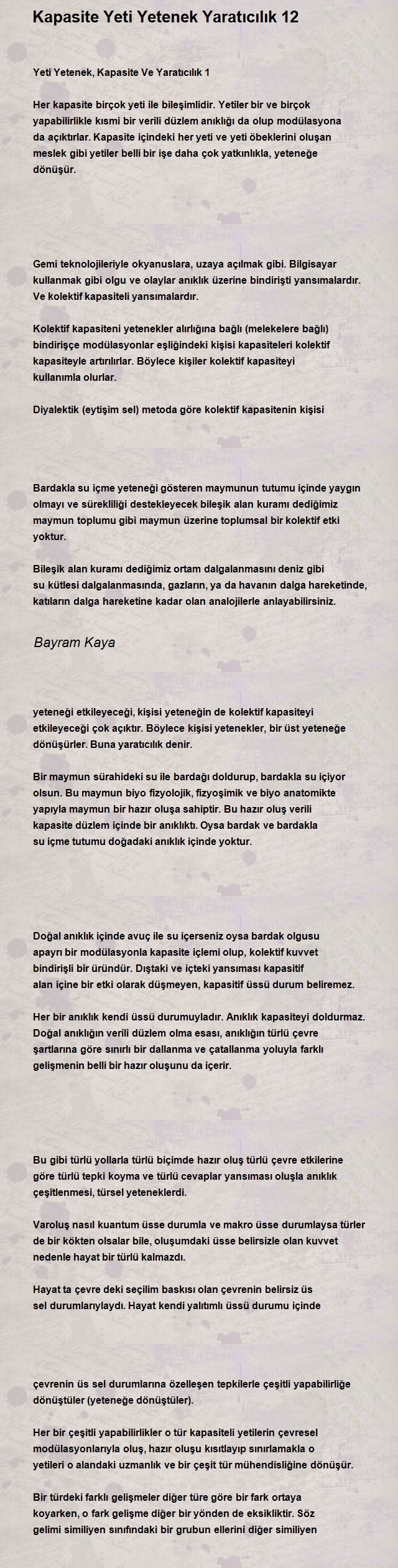 Bayram Kaya