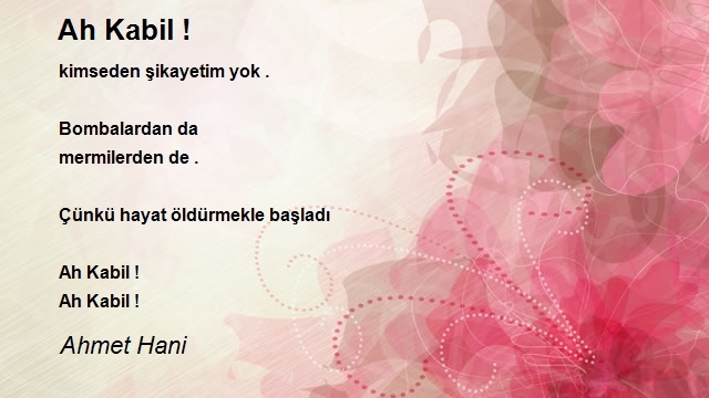 Ahmet Hani