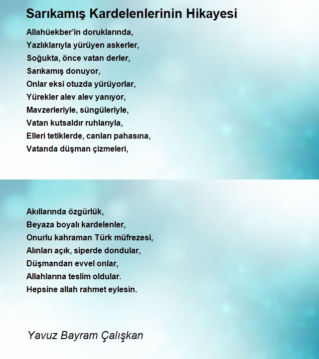 Yavuz Bayram Çalışkan